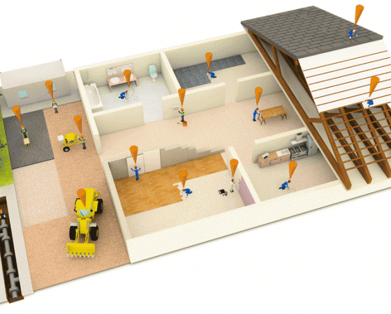 <strong>8. Construction: BIM integration with Asset Tracking</strong>
