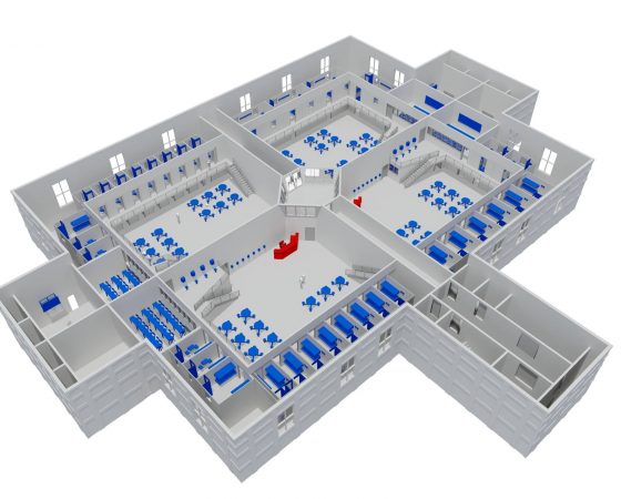 <strong>12. Prison: Tracking Inmates, Staff & Weapons</strong>